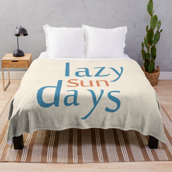 Item preview, lazy sun days - Classic design - Typography design designed and sold by h-3-a.