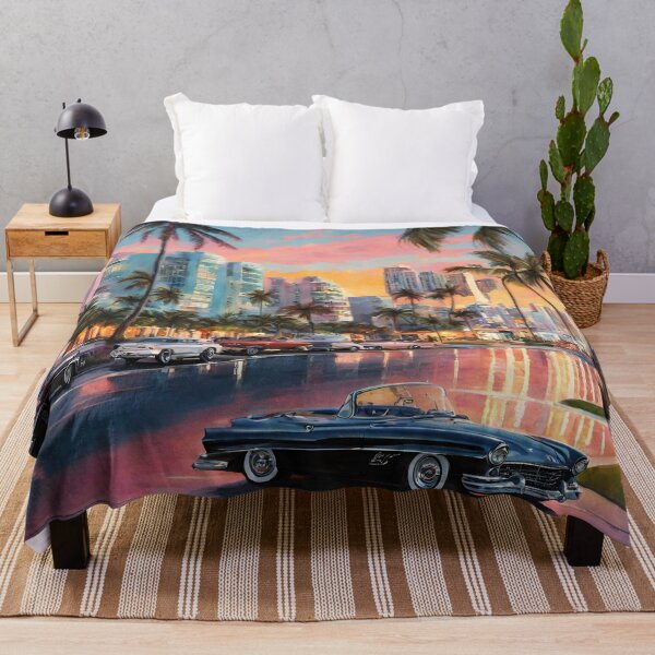 Artikelvorschau, Oldtimer und Palmen entworfen und verkauft von MyCraftForYOU.