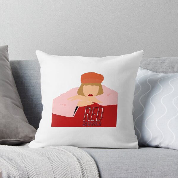 Item preview, Red (Taylor's Version) minimalist cartoon designed and sold by WhimJoyCo.