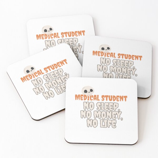 Item preview, Medical Student no sleep, no money, no life designed and sold by PatronesKawai.
