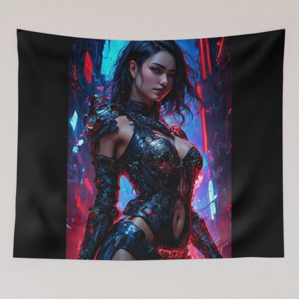 Item preview, Cyber Girl Geisha CyberPunk Cyborg designed and sold by NPC-Trader.
