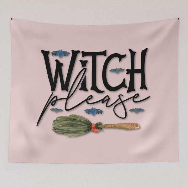 Item preview, Boho Blush Pink, Cottagecore - Witch Please, AlaskaMagick designed and sold by Alaska Magick.