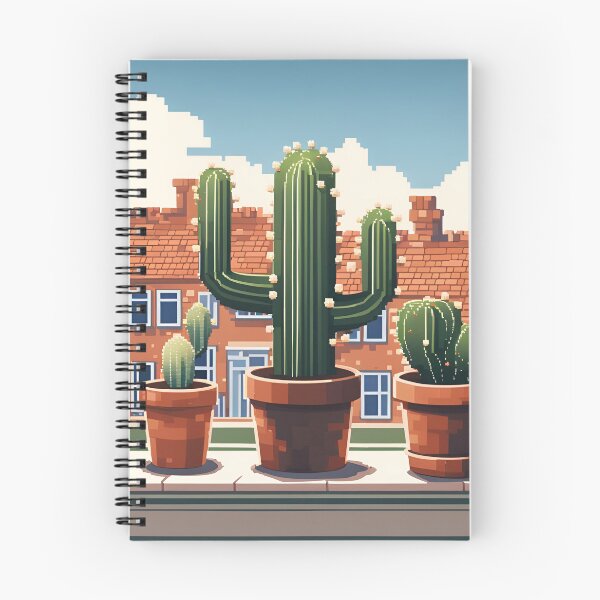 Aperçu de l'œuvre Cactus en pot créée et vendue par VeiledVision.