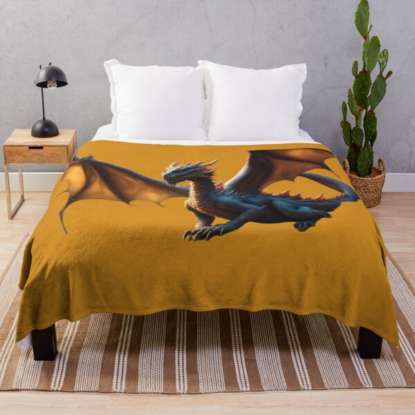 Item preview, Dragón con las alas extendidas (Naranja) designed and sold by Midnight Veil Designs.