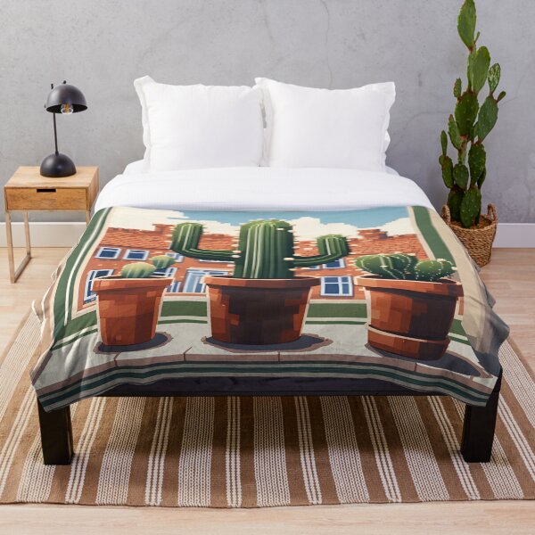Item preview, Cactus en maceta designed and sold by VeiledVision.