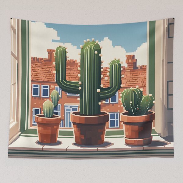 Item preview, Potted Cactus designed and sold by VeiledVision.