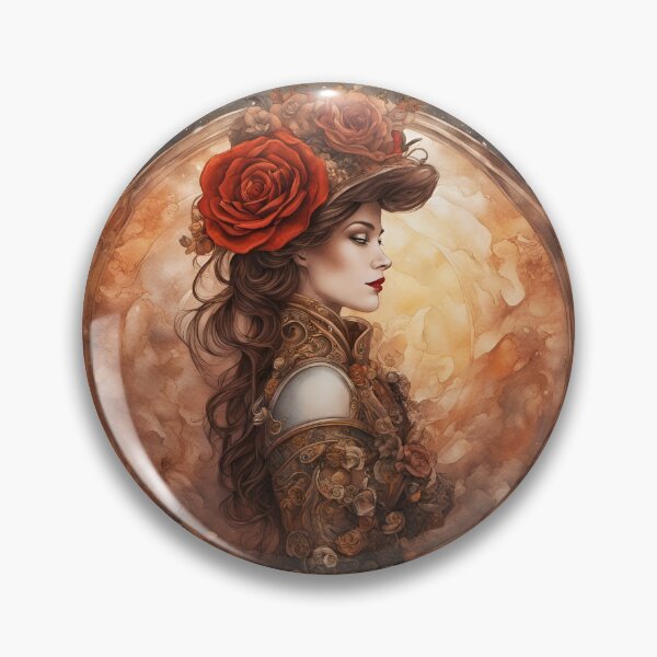 Item preview, Copper steampunk Lady designed and sold by ArwenGrey.