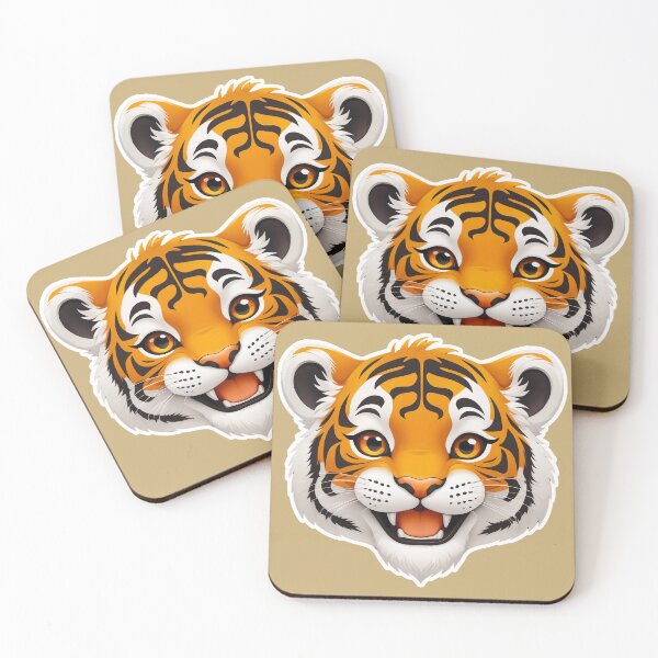 Item preview, Little Tiger cub Logo The PixelPunny Animal Collection designed and sold by PixelPunny.