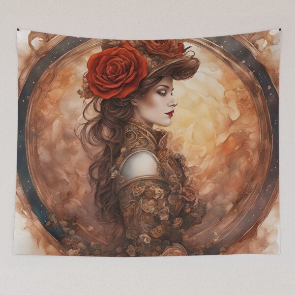Item preview, Copper steampunk Lady designed and sold by ArwenGrey.