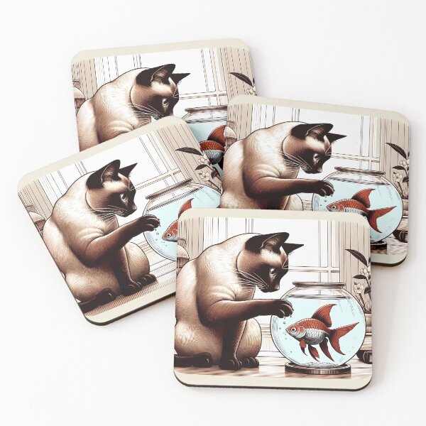Item preview, Curiosity Meets Goldfish designed and sold by Felix Tanner.