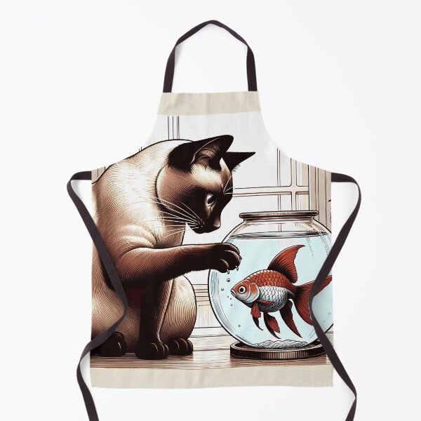 Item preview, Curiosity Meets Goldfish designed and sold by Felix Tanner.