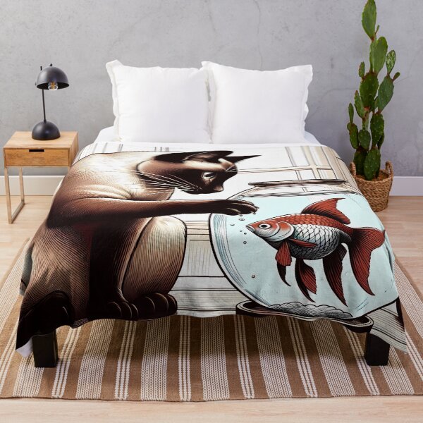 Item preview, Curiosity Meets Goldfish designed and sold by Felix Tanner.