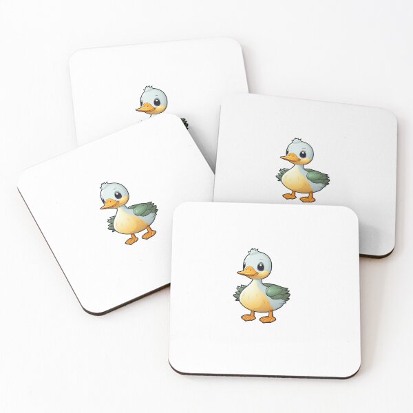 Item preview, Mallard Duck Kawaii US Bird Inspired Art and Stickers designed and sold by CDC40.