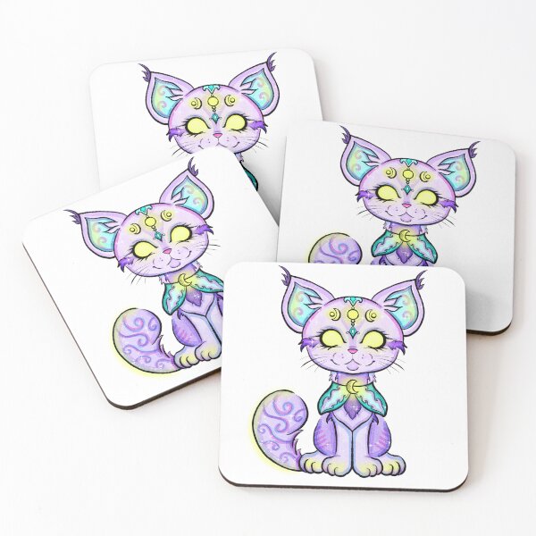 Item preview, Moon kitty designed and sold by ReesesRoom.