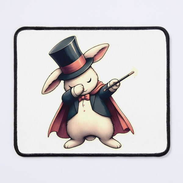 Item preview, Dabbing bunny magician rabbit designed and sold by Animalpetslover.