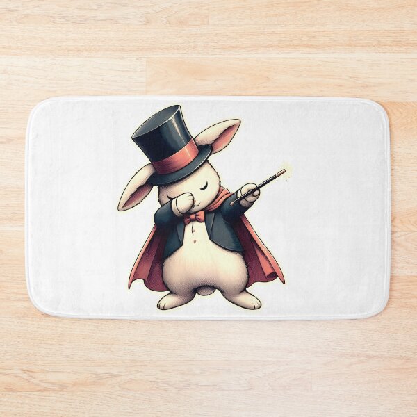 Item preview,  Dabbing bunny magician rabbit  designed and sold by Animalpetslover.