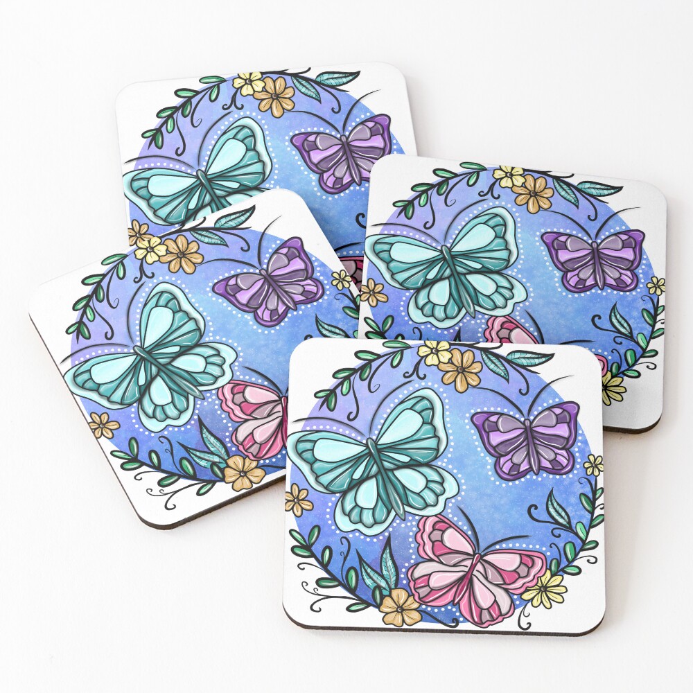 Item preview, Coasters (Set of 4) designed and sold by ReesesRoom.