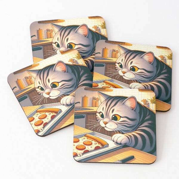 Item preview,  Slice of Heaven: Tabby's Pizza Pilfer designed and sold by Felix Tanner.