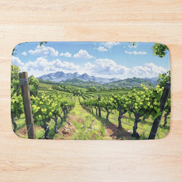 Item preview, VERDANT VINES AND MOUNTAIN LINES designed and sold by ArtbyRolleen.