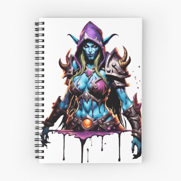 Artikelvorschau, 7306 Sylvanas aus World of Warcraft mehrfarbig entworfen und verkauft von Magic3D.