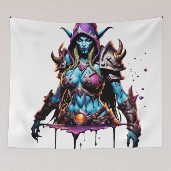 Item preview, 7306 Sylvanas from World of Warcraft multicolor designed and sold by Magic3D.