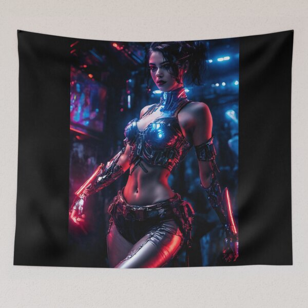 Item preview, Cyber Girl Geisha CyberPunk Cyborg designed and sold by NPC-Trader.
