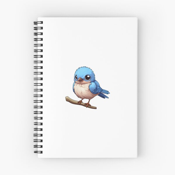 Item preview, Bluebird Kawaii US Bird Inspired Art and Stickers designed and sold by CDC40.