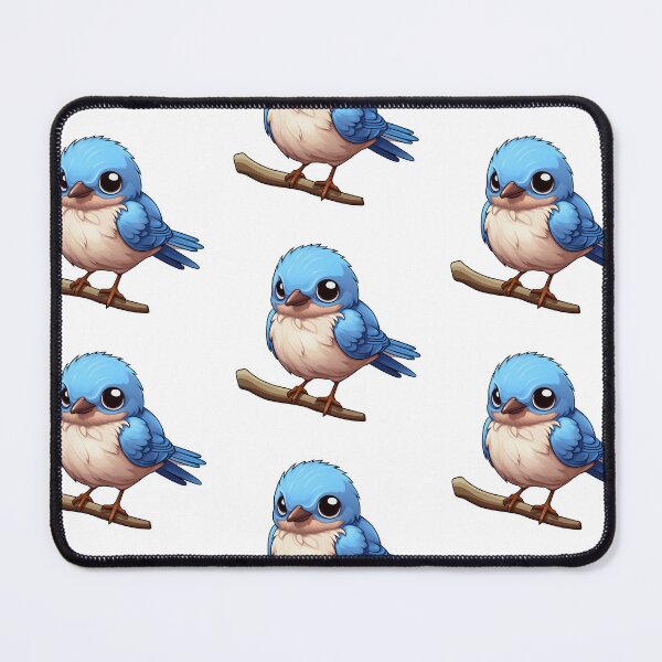 Item preview, Bluebird Kawaii US Bird Inspired Art and Stickers designed and sold by CDC40.