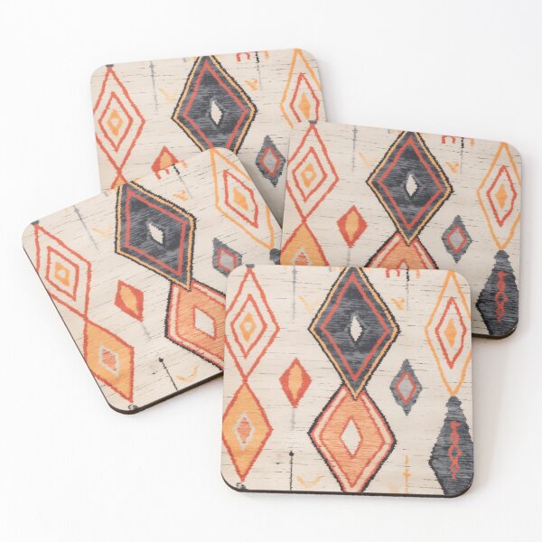 Item preview, Moroccan Berber Rug Design No.42 - Multicolor, Ivory White designed and sold by Zoltan Ratko.