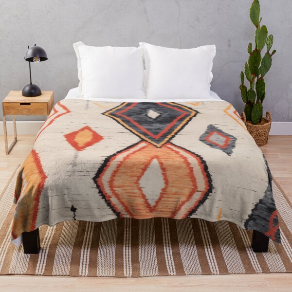 Item preview, Moroccan Berber Rug Design No.42 - Multicolor, Ivory White designed and sold by Zoltan Ratko.