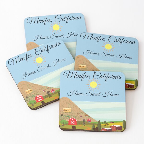 Item preview, Menifee Home Sweet Home printed on back side designed and sold by Linda La Guardia.