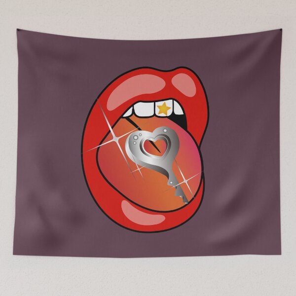 Item preview, RUNAWAY STEPH Design Red Honor Key Mouth Classic designed and sold by RunawaySteph.