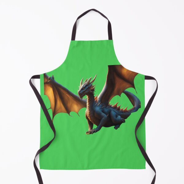 Item preview, Dragon with wings spread (Light Green) designed and sold by Midnight Veil Designs.