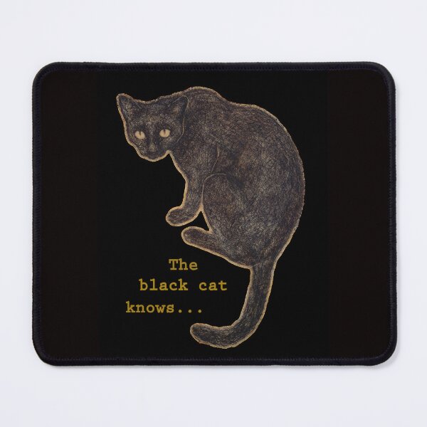 Item preview, The black cat knows designed and sold by alczar.