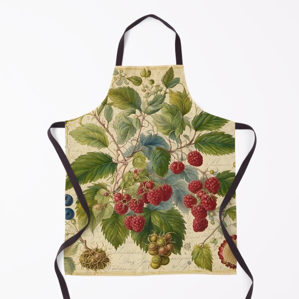 Item preview, Rapsberries botanical chart designed and sold by ArwenGrey.