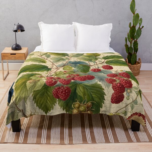 Item preview, Rapsberries botanical chart designed and sold by ArwenGrey.