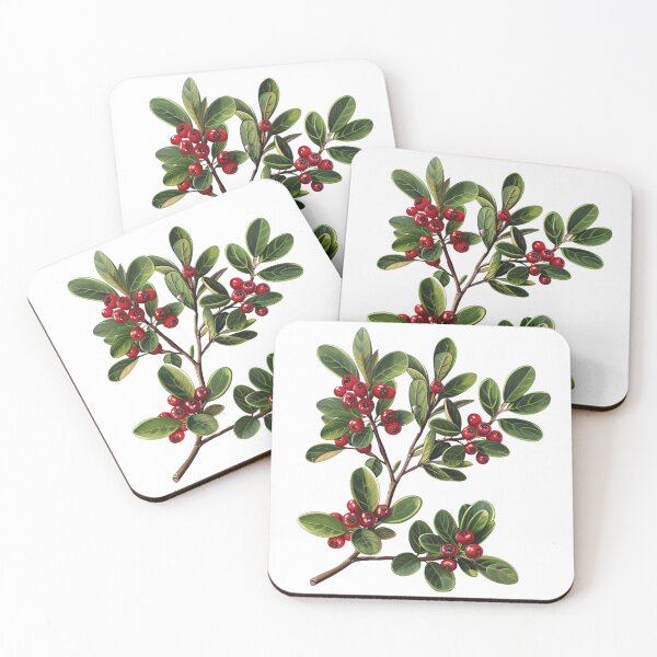Item preview, Bearberry A Beautiful and Useful Plant designed and sold by Artcurrents.