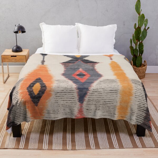 Item preview, Moroccan Berber Rug Design No.44 - Multicolor, Ivory White designed and sold by Zoltan Ratko.