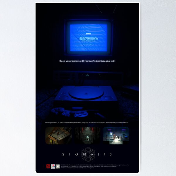 Item preview, Signalis PSX Poster designed and sold by LaSein.
