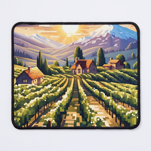 Item preview, Viñedo acogedor designed and sold by VeiledVision.
