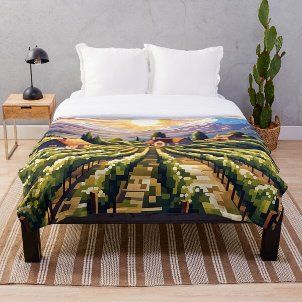 Item preview, Cozy Vineyard designed and sold by VeiledVision.