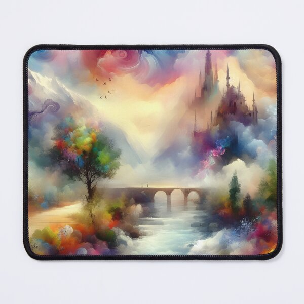 Item preview, "Water-colored Fantasy Mood 7:Throw Pillow designed and sold by LLdreams.