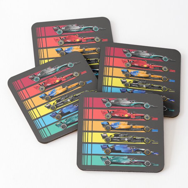 Item preview, Formula Racing Cars (Asphalt Gray) designed and sold by Mariel  Toigo.