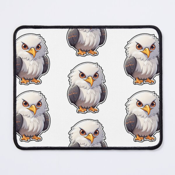 Item preview, Bald Eagle Kawaii US Bird Inspired Art and Stickers designed and sold by CDC40.