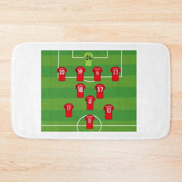 Item preview, Manchester United mufc team starting 11 design  designed and sold by GrizzlyCollective.