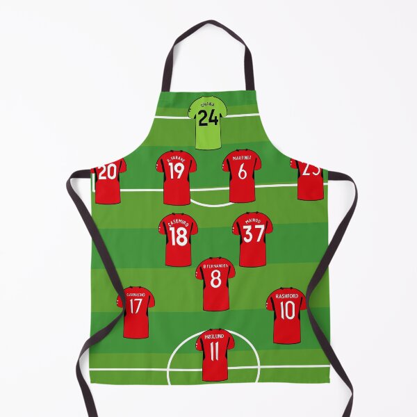 Item preview, Manchester United mufc team starting 11 design designed and sold by GrizzlyCollective.