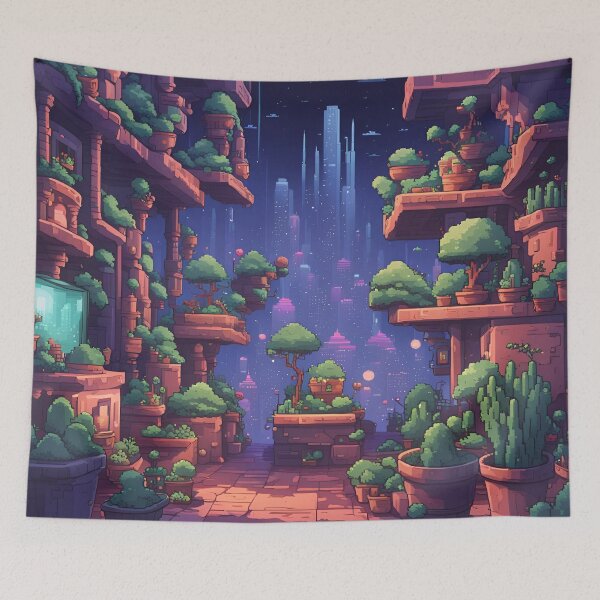 Item preview, Alien City with Plant Terrace  designed and sold by LostStudio.