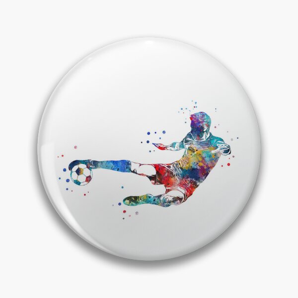 Item preview, Male Soccer Player designed and sold by Rosaliartbook.