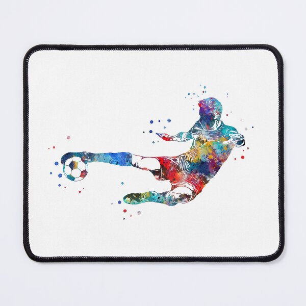 Item preview, Male Soccer Player designed and sold by Rosaliartbook.