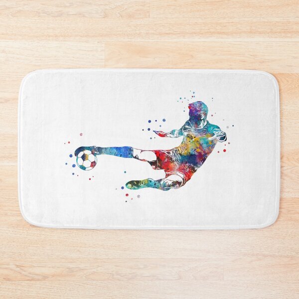 Item preview, Male Soccer Player designed and sold by Rosaliartbook.